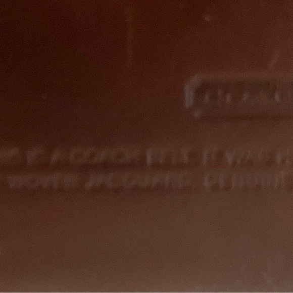 Vintage Coach Logo Belt size Small - Picture 5 of 7